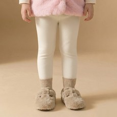 유니프랜드 아동용 기모 9부 레깅스