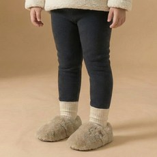 유니프랜드 아동용 기모 9부 레깅스