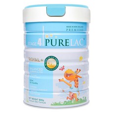 PURELAC Royal Plus 3號配方奶粉 12~36個月, 800g, 6罐