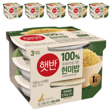 CJ Hetbahn 即食糙米飯, 130g, 18入