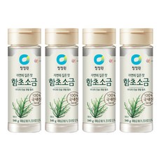 청정원 함초소금, 140g, 4개
