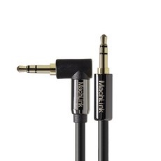 3極立體聲AUX彎角高級音源線, ML-3TH002 (1.5m), 混色