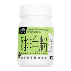 LitoMON 怪獸部落 益菌排毛粉 5個月以上犬貓 50g, 皮膚/皮毛+腸道健康, 1罐