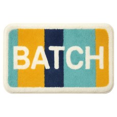 ANTIAN 家用浴室防滑毛絨吸水地墊, 1個, 繽紛色