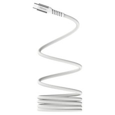 Tanglewood Type-C to Type-C快速充電磁吸線 100W, 1個, 白色, 2m