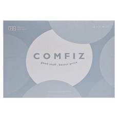 COMFIZ 康菲 成人立體醫療口罩 單片包裝 M, 青燕灰, 20片, 1盒