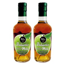 Terra del Tuono 雷霆之地 巴薩米克蘋果醋 義大利進口 天然健康 沙拉佐餐調味醋, 250ml, 2瓶