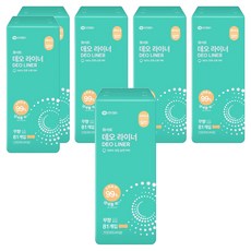 WHITE 消臭護墊, 6包, 一般型(15cm), 81片