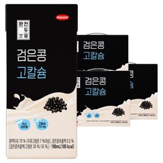 한미 완전두유 검은콩 고칼슘, 190ml, 60개