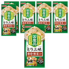 INABA 汪雞三昧餐包 DRP-27, 軟骨 + 蔬菜, 150g, 6個