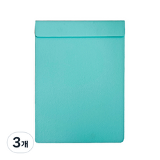 자석 클립보드 A4, 민트, 3개