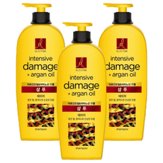 엘라스틴 모로코 아르간 오일 데미지 샴푸, 680ml, 3개