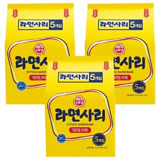 OTTOGI 不倒翁 Q拉麵 純麵條 110g, 15包