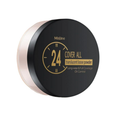 MISTINE 24小時長效控油蜜粉 輕薄透氣 定妝 持久不脫妝 22g, 膚色, 1個
