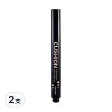 STAR KING 星之冠 按壓氣墊粉底筆 輕點拍0負擔 薄透無瑕肌 快速補妝神器, 02 自然, 2支