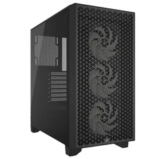 CORSAIR 海盜船 3000D RGB 機殼 黑色, CC-9011255-WW, 1個