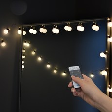 Fineblue 燈串 4.5CM L號 33顆+遙控器+收納袋, 單色