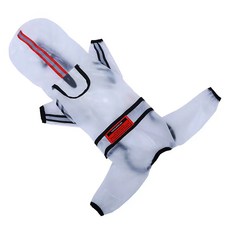 DOGWORLD 寵物透明四腳雨衣, 混合色