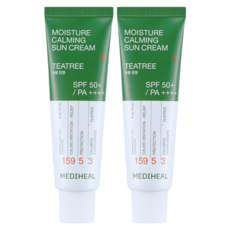 메디힐 수분 진정 선크림 SPF50+ PA++++, 50g, 2개