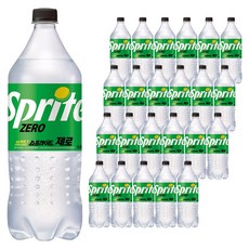 스프라이트 제로 사이다, 1.5L, 24개