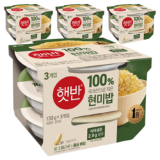 CJ Hetbahn 即食糙米飯, 130g, 12入