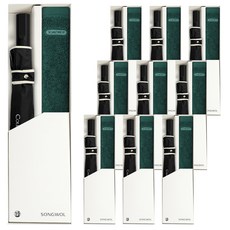 Songwol 松月 Comfort Ground 200g 40支精梳棉 + CM 2折碰擊布滾邊雨傘禮盒組, 隨機出貨(毛巾), 黑色(雨傘), 10套