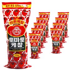 오뚜기 토마토 케챂, 1kg, 10개