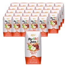 Rita STAR ABC果汁, 200ml, 30個