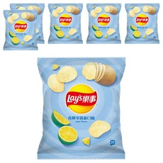 Lay's 樂事 青檸享清新味洋芋片, 34g, 6包