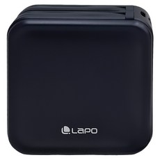 LaPO 全功能無線充電行動電源 Type-C, WT-08TC, 微墨藍