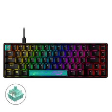 hp 惠普 HyperX Alloy Origins 65 有線無數字鍵盤, AG004, 無數字鍵盤, 黑色