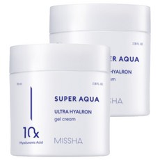 미샤 수퍼 아쿠아 울트라 히알론 젤크림, 70ml, 2개