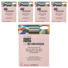두성 OA팬시페이퍼점보 인쇄 용지 80g 연분홍색, A4, 500개