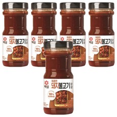 CJ BEKSUL 白雪 韓式豬肉烤肉醬, 840g, 5個