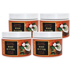 SEA OF SPA 荔枝椰奶身體精華霜, 350ml, 4罐