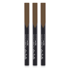 메이블린 뉴욕 패션브로우 울트라 플러피, 3개, 애쉬 브라운