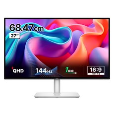 델 QHD IPS 144Hz 스피커 피벗 27 Plus 모니터, 68.47cm, S2725DSM