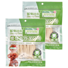 Chewy Time 健康時刻 小型犬 螺旋無穀潔牙骨, 關節養護 小包裝, 雞肉, 135g, 2包