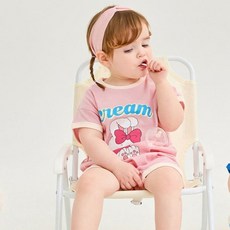 MilkBaby 피크닉 롬퍼 점프수트 우주복