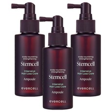 evercell 集中護理頭皮安瓶, 100ml, 3個