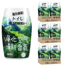 DODOWU 嘟嘟屋 浴廁芳香劑/香氛蛋, 6個, 260ml, 日照森林