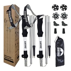 Sanro 登山杖套組, 白色