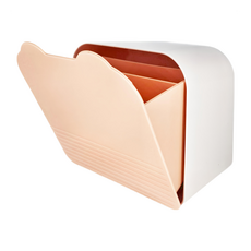 壁掛式收納盒 PS材質, 顏色隨機, 1個