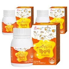 Babyrak 乳酸菌咀嚼錠, 60顆, 3罐