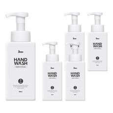 제타 포밍 손세정 순 핸드워시 자몽, 500ml, 5개
