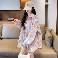 Awesomeful 女款 Cookie 格紋襯衫 A24FST071827