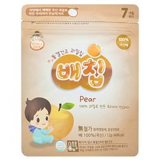 韓爸田園日記 寶寶乾水果片 水梨 7個月以上, 12g, 1包