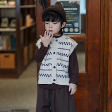 Arve 兒童蝸牛針織背心