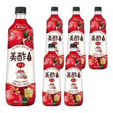 CJ FOODS 石榴美醋飲 900ml, 6瓶