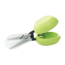 Harac HARAC系列 Casta安心剪刀 附保護蓋 不鏽鋼ABS塑膠, 綠色, 1個